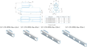 LED светильник SVT-STR-MPRO-Max-81W-45x140-C'