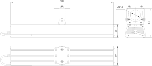 SVT-STR-MPB-48W Пожаробезопасный LED светильник'