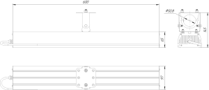 SVT-STR-MPB-61W Пожаробезопасный LED светильник'